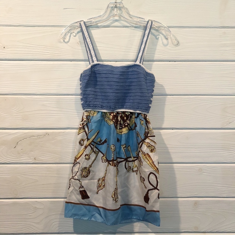 Altea Girls Knit Top, Silk Dress